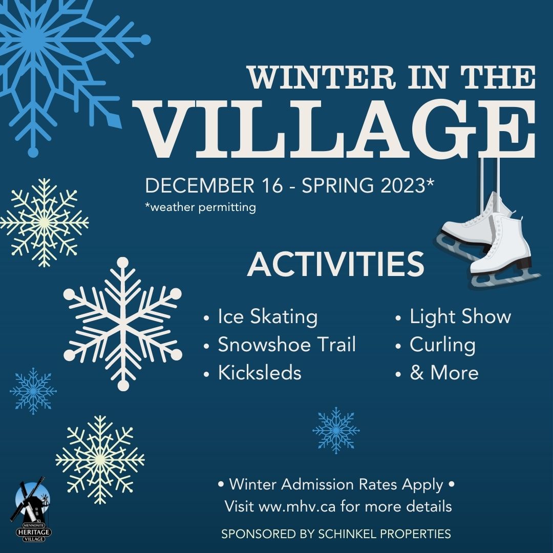 winter in the village activities cost hours